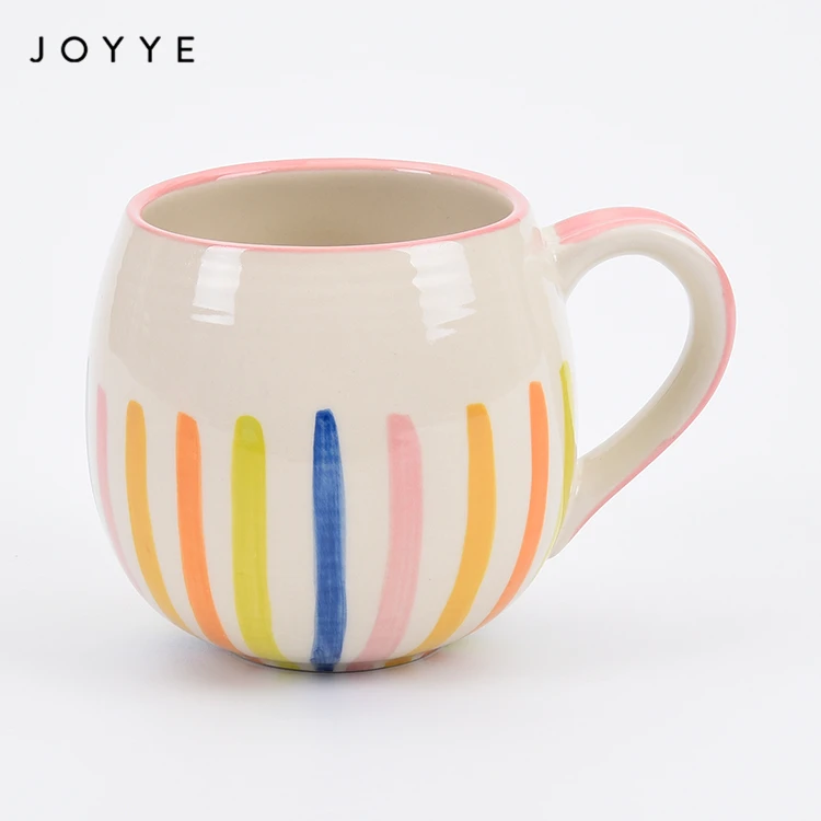 Горячая Распродажа чашка Joyye с реактивной глазурью кружки для чая керамическая кружка ручной работы глянцевой 400 куб.