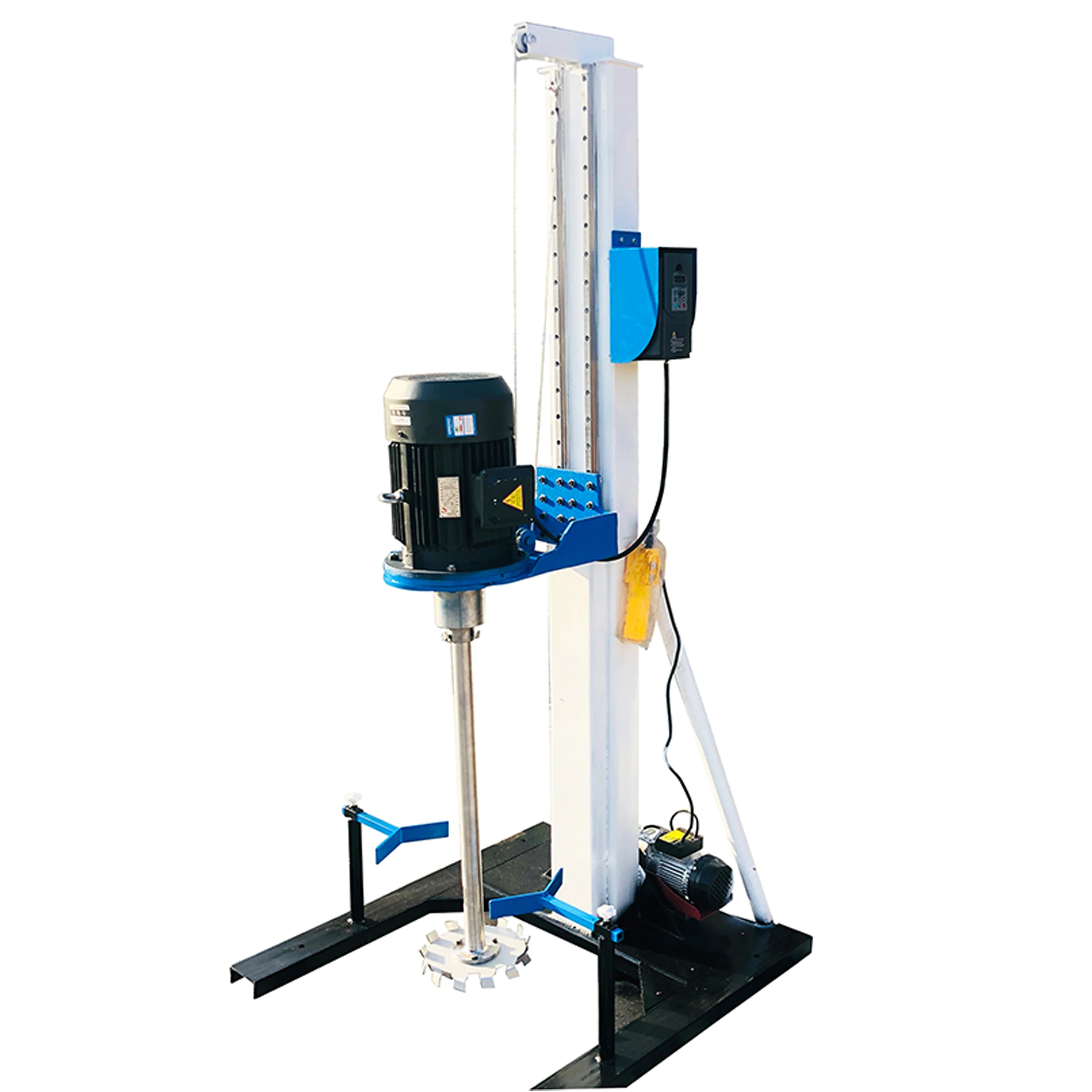 750w High Speed Round Disc Laboratory Dispersing Machine for Lab