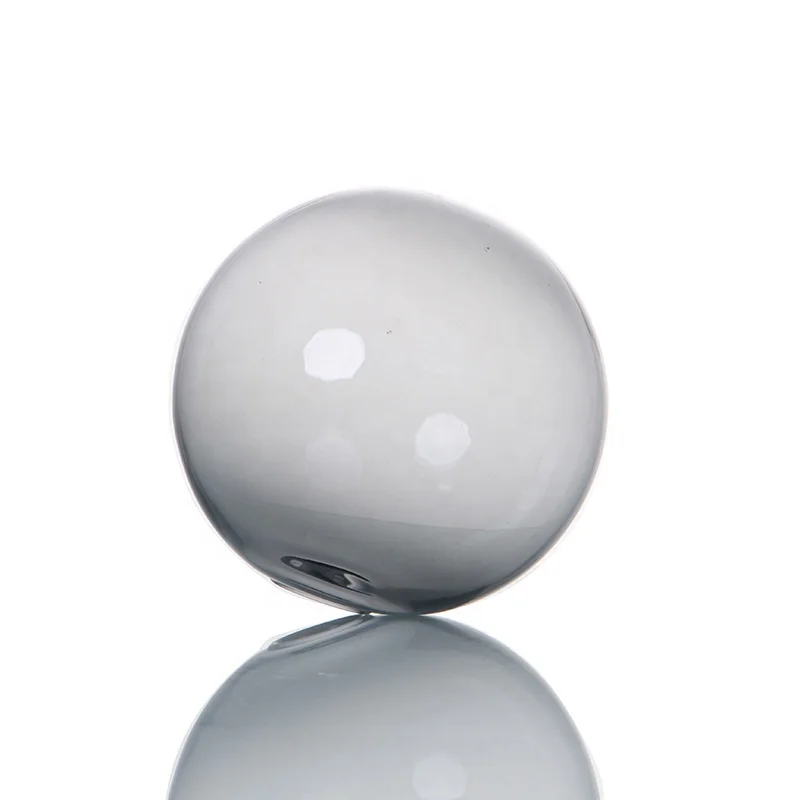 New 100mm ball glass lampshade Smoke grey/transparent color high  silicon glass lampshade