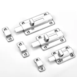 door & window bolts fire security guard slide ground spring lock  automatic door latch for home hotel door security