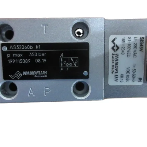 Wandfluh электромагнитные клапаны AS32060b-G24 AS32060b-R230