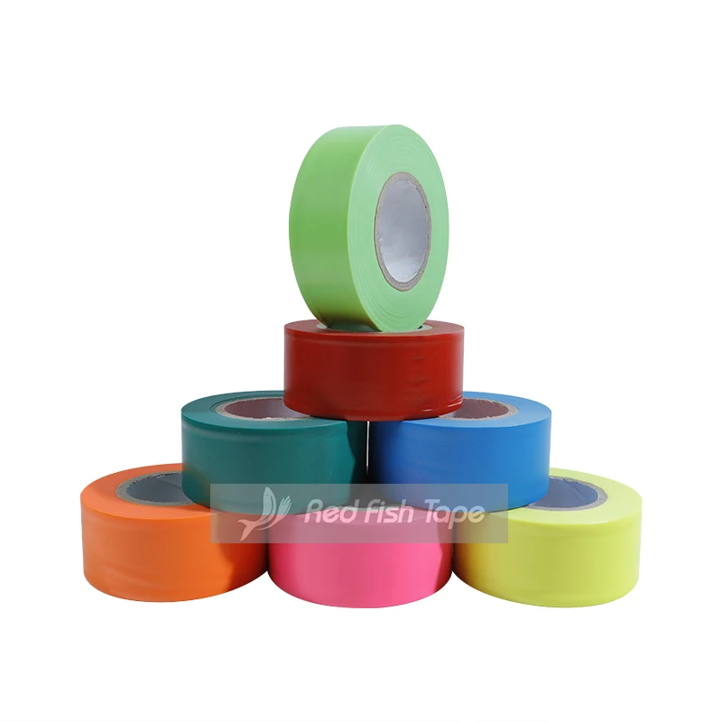 Biodegradable Colorful Bright Florescent Flagging Warning Tape Roll