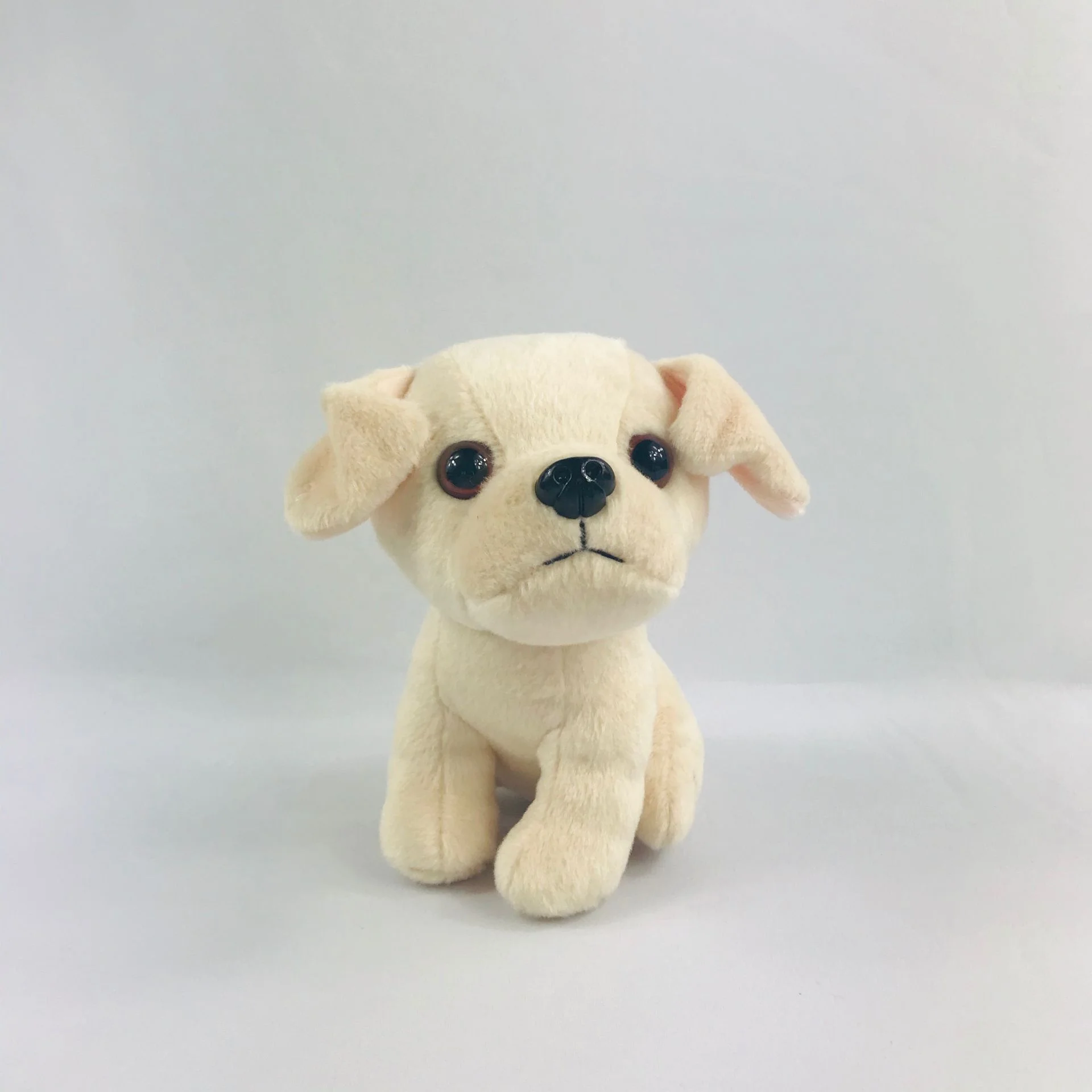 Custom cute stuffed mini animal dog plush puppy toy for sale