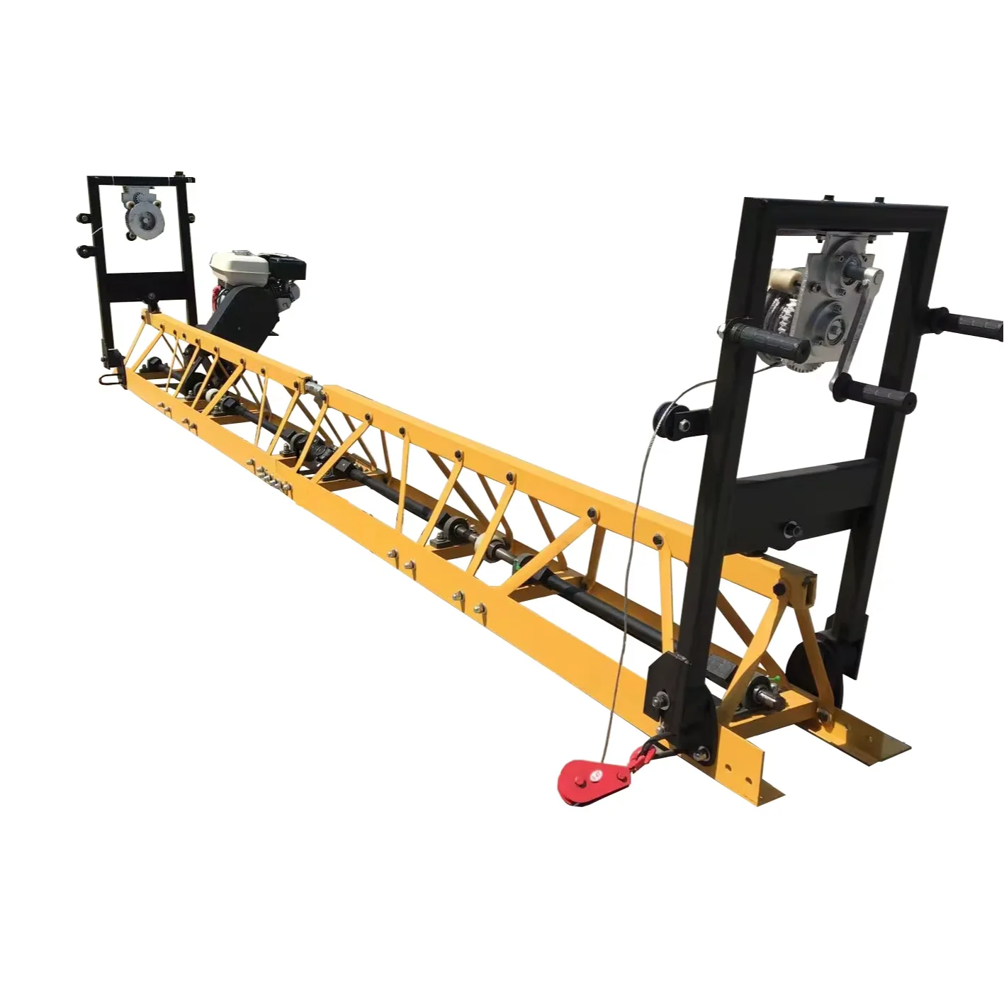 High Efficiency Concrete Floor Leveling Truss Screed Machine Speed Concrete Screed For Sale