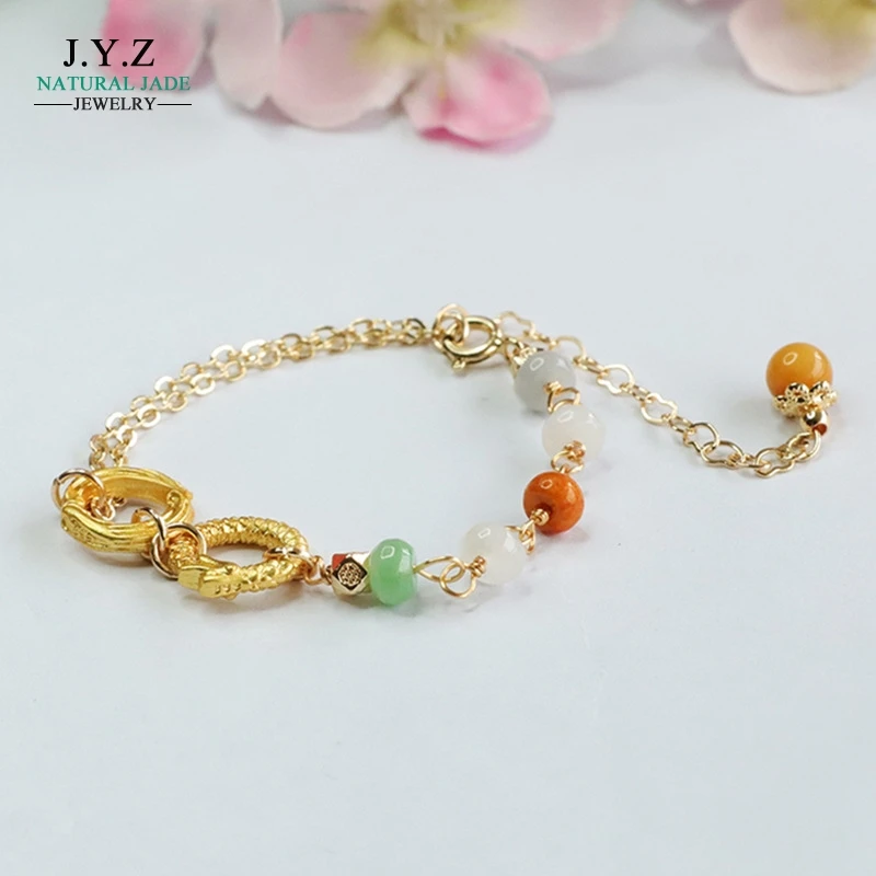 Natural Emerald Bracelet Dragon And Phoenix Double Ring SANCAI Abacus Beads Bracelet Factory Wholesale Delivery FC3032306
