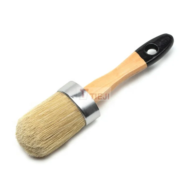 FG CW 1 oval chalk paint brush wax paint brush