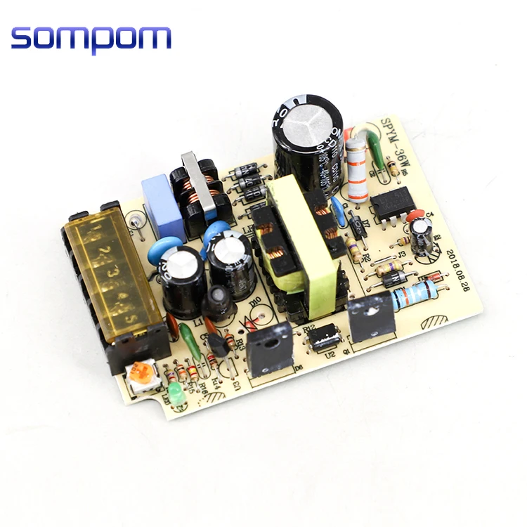 Высокая Эффективность Один выход 2 ампер 24 Вт 12 в постоянный ток мини smps питание