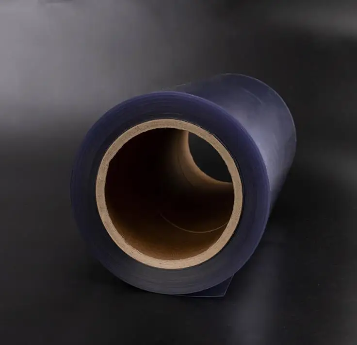 Factory custom transparent rigid PVC film for industrial multicolor PVC film roll