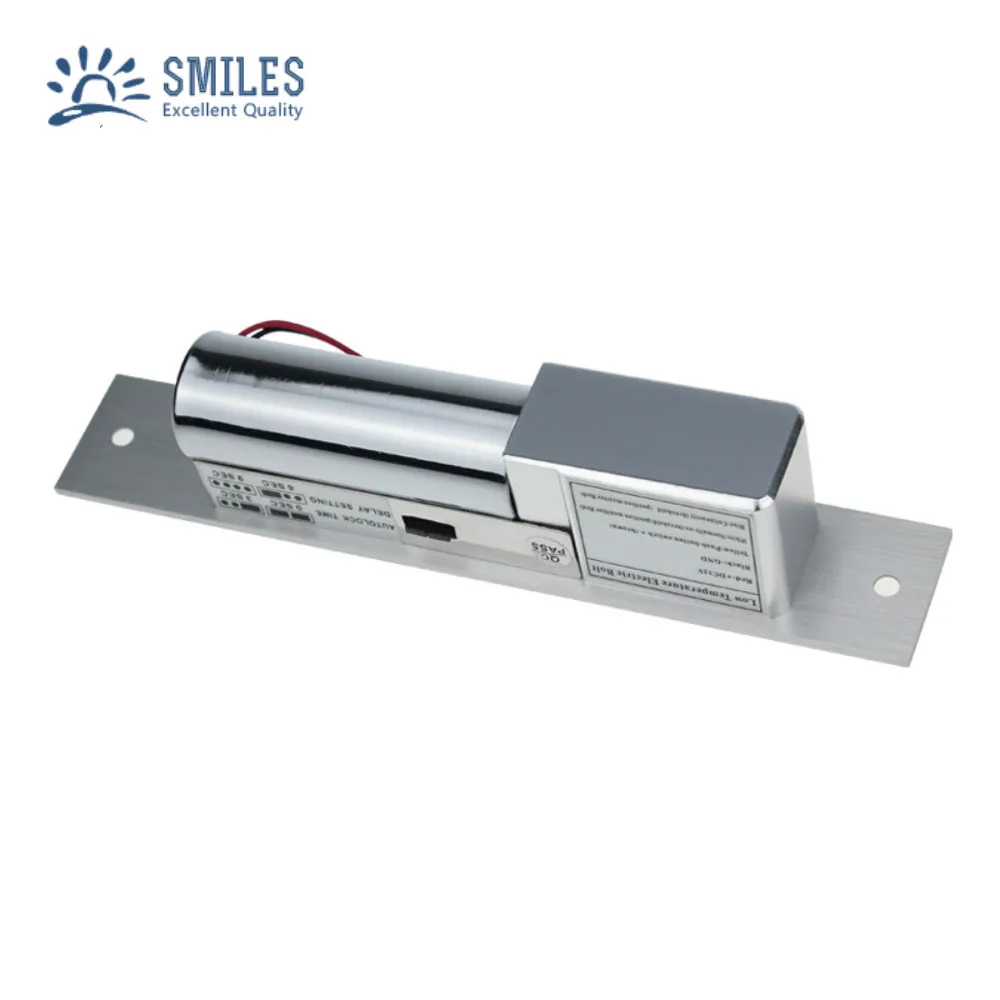 Low Temperature  Electric Drop Bolt Lock for Glass /Metal/Wood Door With Time Delay