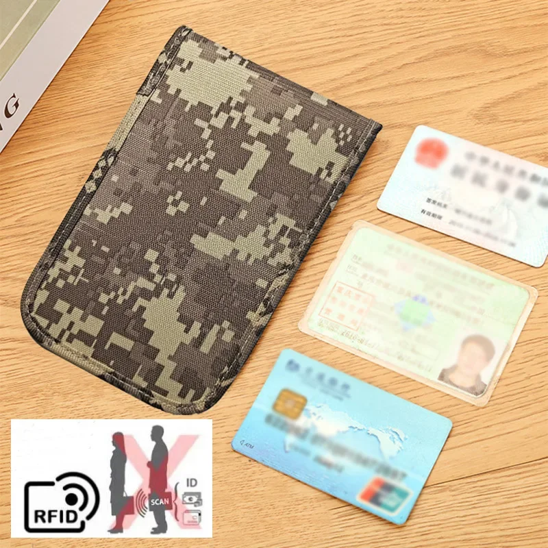 Faraday Bags for Phones Key Fob Signal Blocker Signal Blocking Faraday Pouch Cell Phone Signal Jammer Anti-Theft Pouch Cage