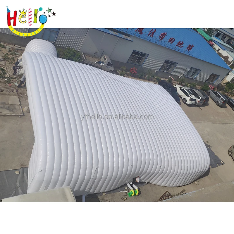 Huge outdoor Inflatable marquee tent/inflatable storeroom tent/ inflatable warehouse tent