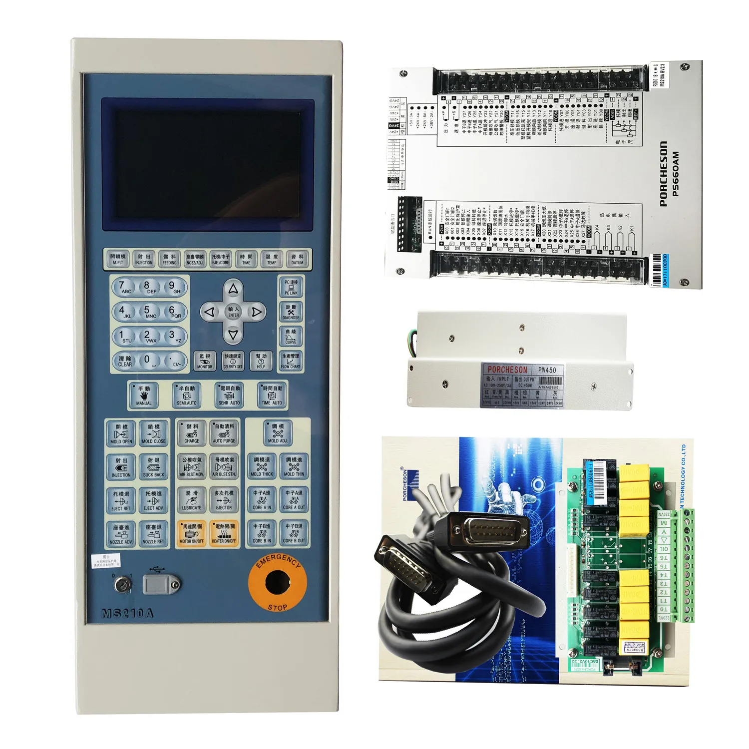  Новый и оригинальный контроллер PORCHESON для литьевой машины PS860AM PS660AM PS360AM