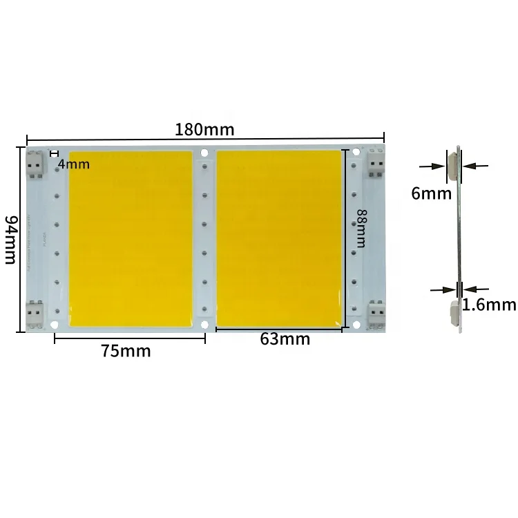 Waterproof Solderless COB Board Chip LED 50W 100W Full Spectrum Grow Light For DIY Hydroponic Indoor