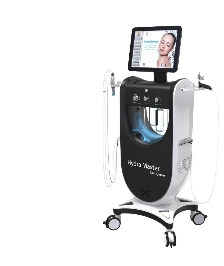 Professional Jet Peel Beauty Geneo Facial Massage Cleanser Machine Skin Analyzer Tightening and Rejuvenation