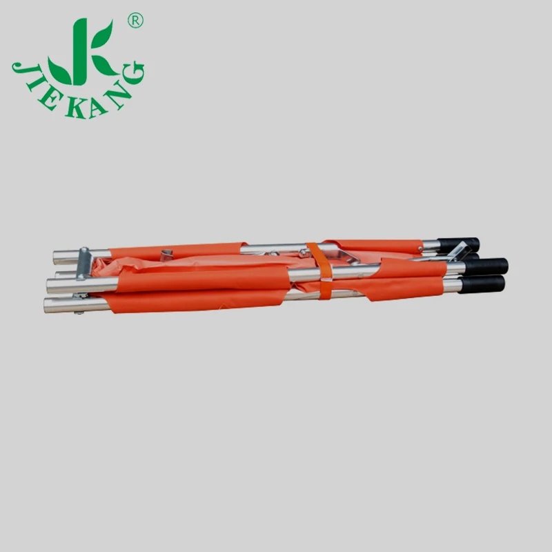 Wholesale Durable Aluminum Alloy Oxford Fabric Medical First Aid Folding Stretcher