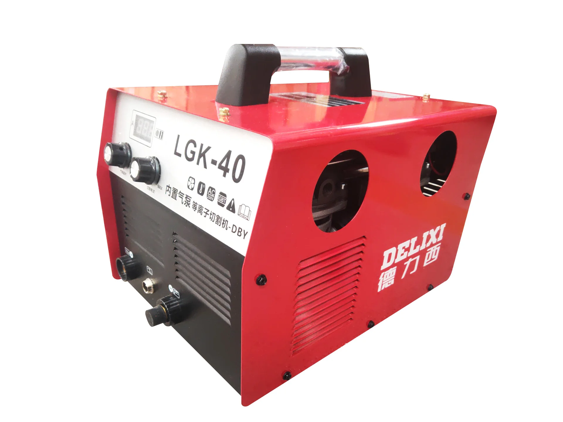 
DELIXI LGK200 plasma metal cutting machine with high power factor and input voltage range from 320v-450v 