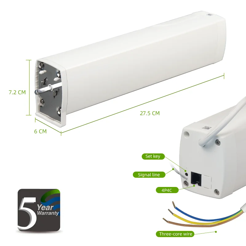 DT82TN/NAC-1.2/14 заводской производитель сухой контакт с Wi-Fi моторизованный шторы дистанционным управлением