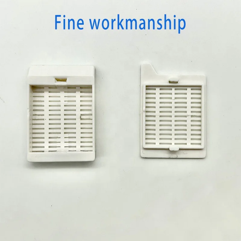 Custom plastic disposable histology tissue processing chip Medical Histology Laboratory Injection PP Container Box Factory OEM