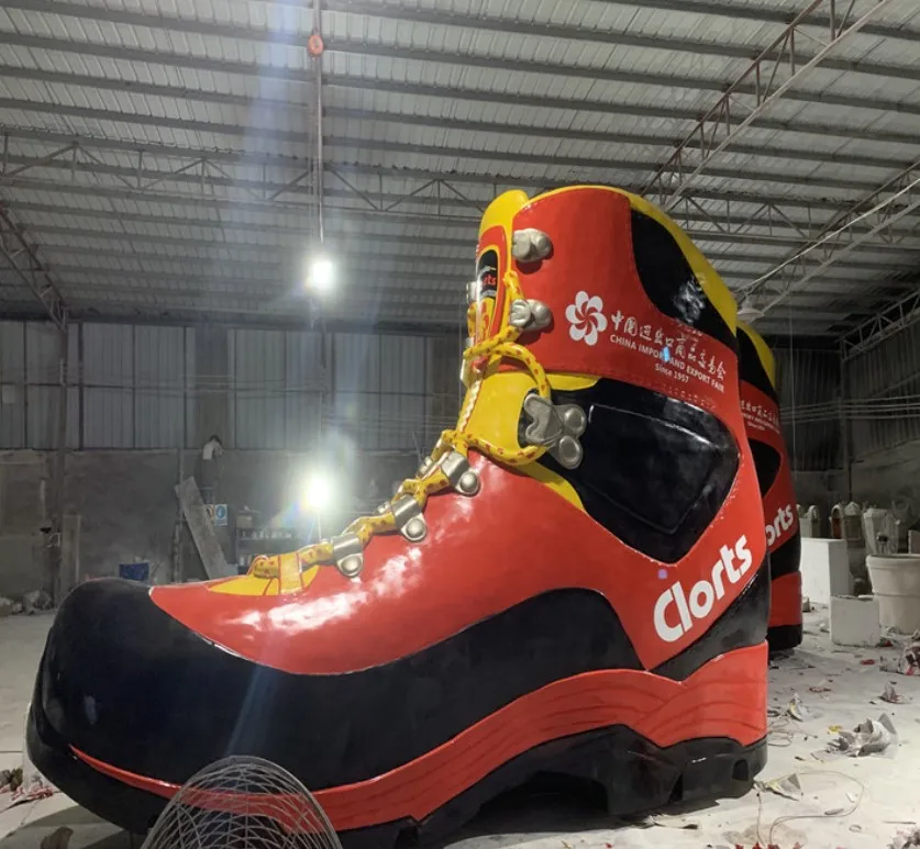 Fiberglass Statue Sweet Decorative Ice Cream Props Custom Window Display Fiberglass Statue