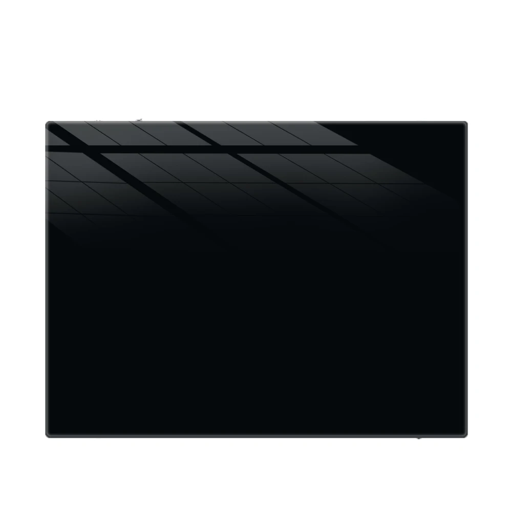 4mm Tempered Safe Cross Hole Magnetic Glassboard Without Frame Wall Mounted Dry Erase Glass Board