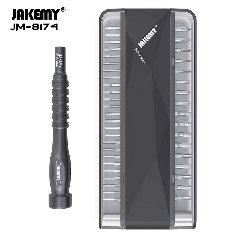 New Product JM-8174 Mini Precise Screwdriver Bits Set with Strong Magnetism for Mobile Phone Laptop Game Pad Home Maintenance