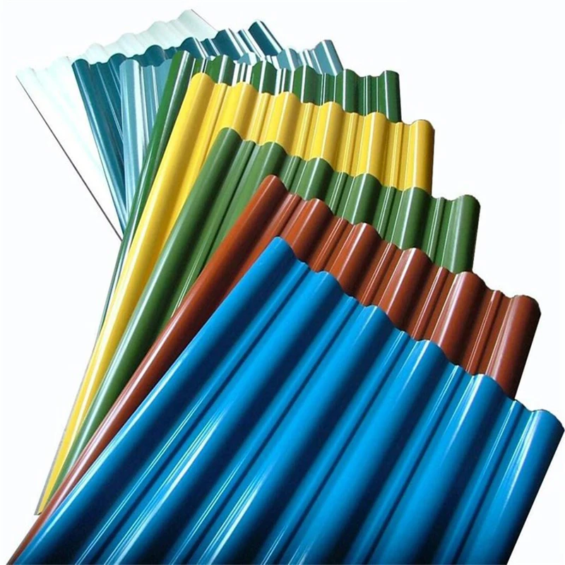 china sheets for roof Zink corrugated colorful PPGI corrugated roofing sheets