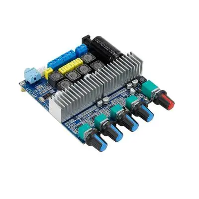 YOINNOVATI TPA3116 Subwoofer Amplifier Board 2.1 Channel High Power Blue-tooth 4.2 Audio Amplifier Board DC12V-24V 250W+100W