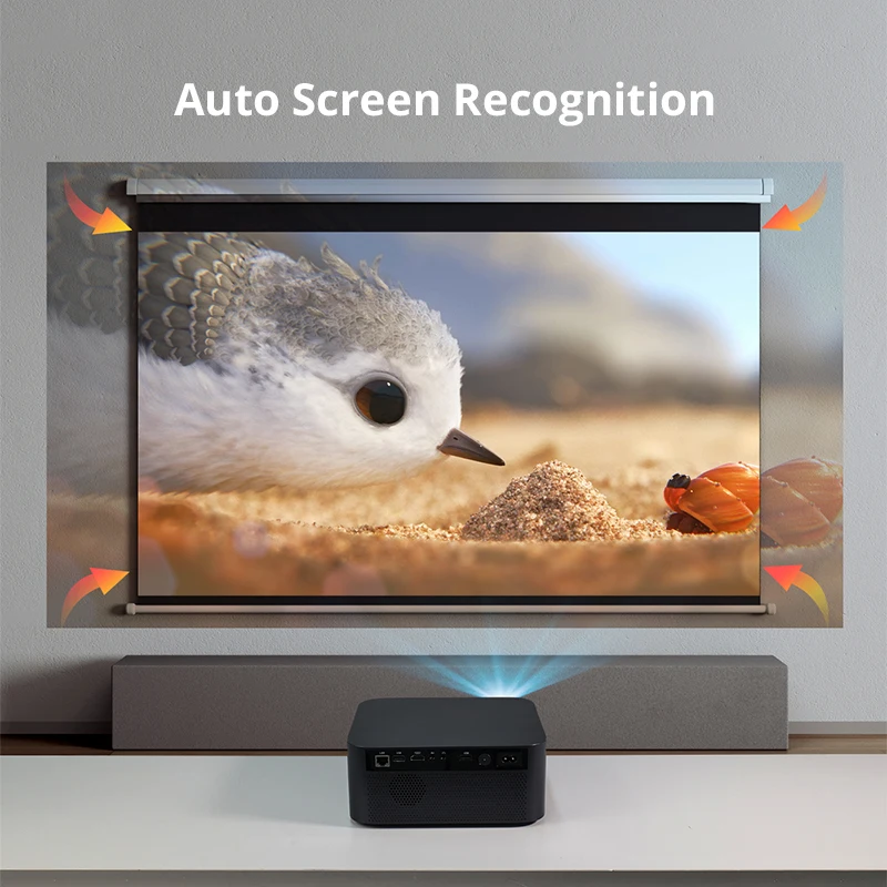 Hotack L016AN Full HD Home Theater Proyector Portatil Mini Portable Smart Whals OS Projector 4k