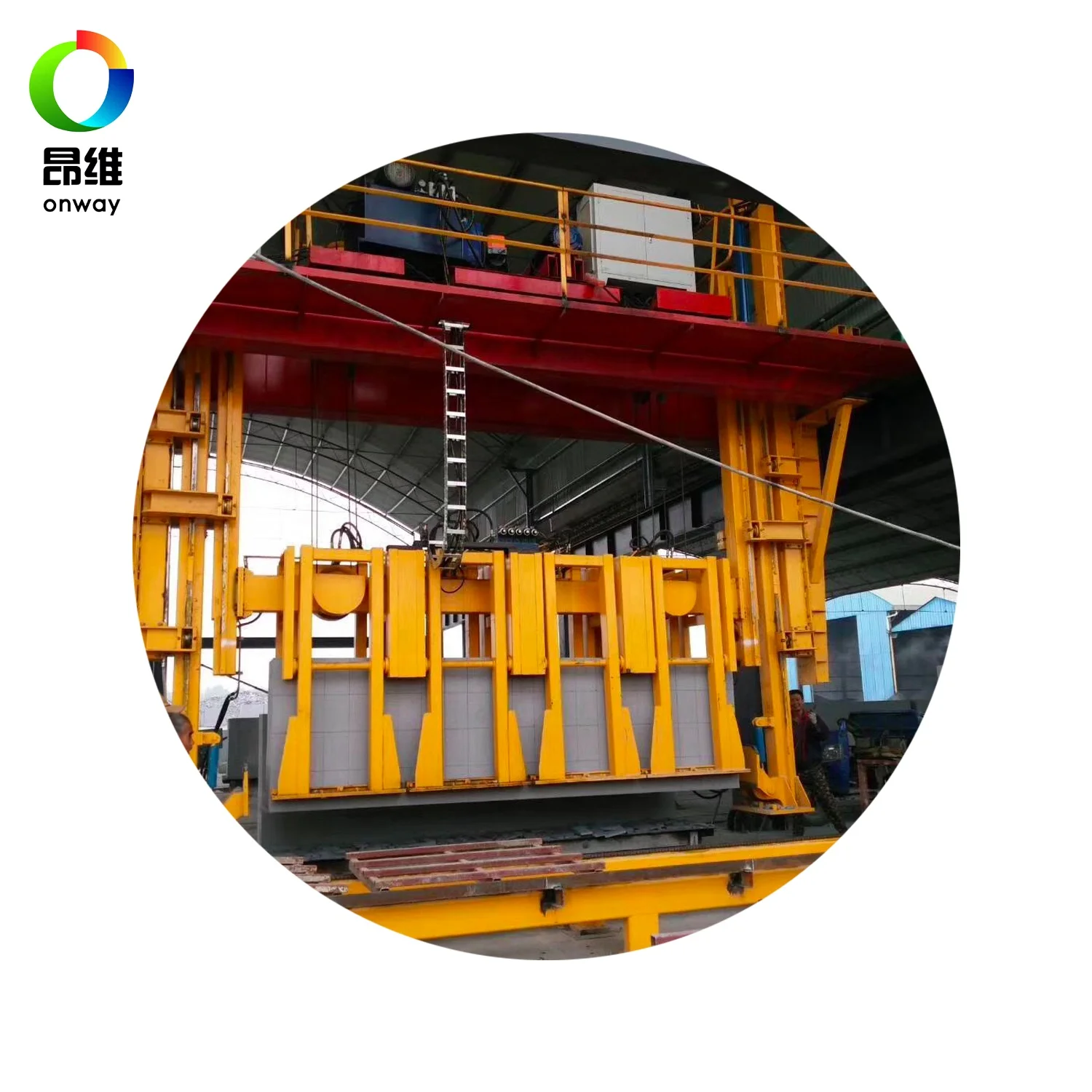 Lightweight AAC Concrete Block And Panel Making Plant AAC Equipment