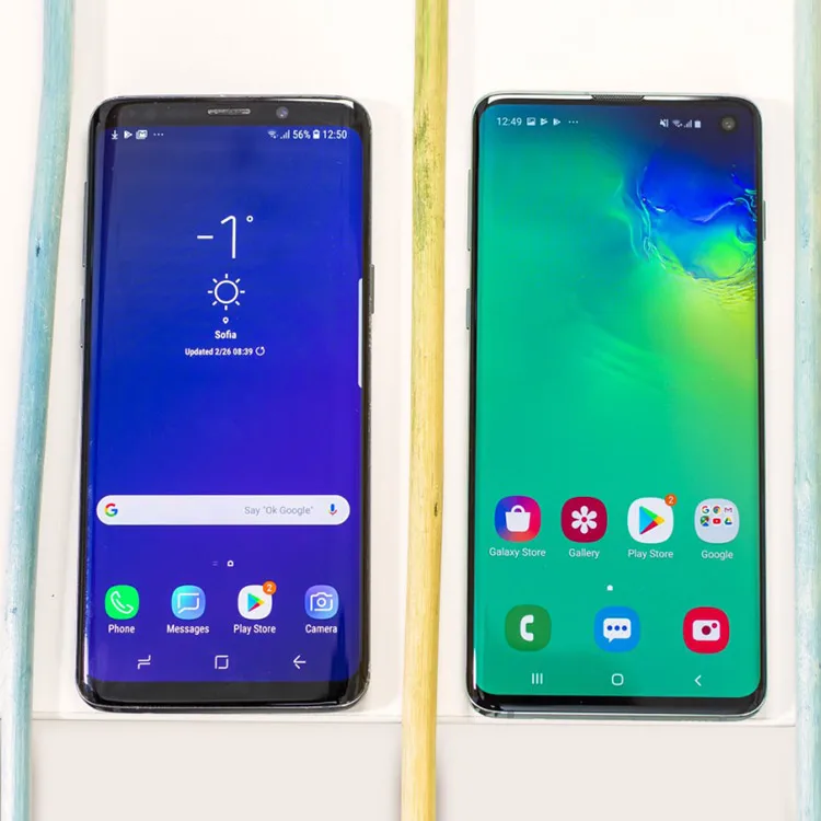 Used phones mobile android smartphone  for Samsung Galaxy S7 edge S8 S9 S9plus S10 S20 S21 smart phone  used wholesale