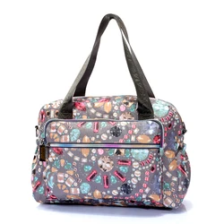 Wholesale stylish sublimation or digital printing messenger bag ladies colorful hand bag shoulder bags with long handles