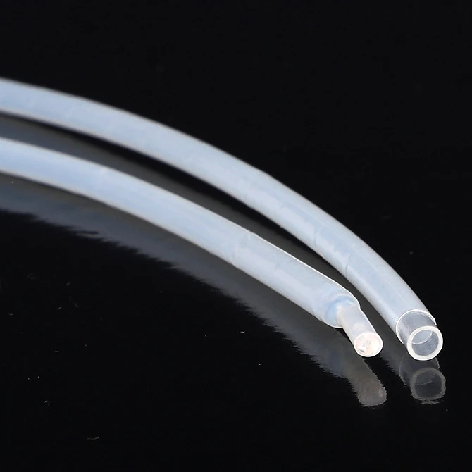 
waterproof 1.7:1 /4:1 PTFE/FPA dual wall heat shrink tubing ,high work temperature PTFE heat shrink tube 
