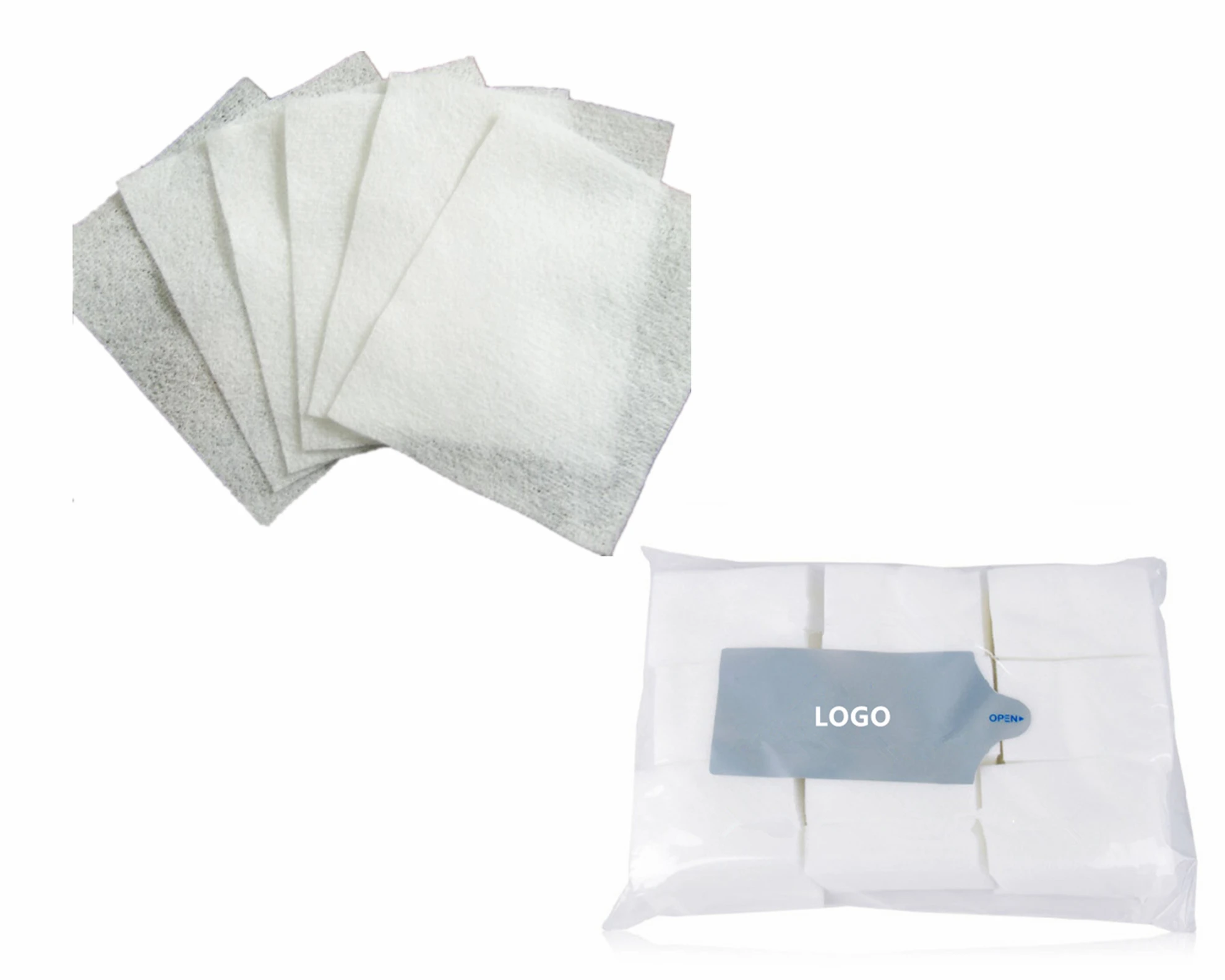 Оптовая продажа, ватные тампоны для снятия макияжа, Сверхмягкие хлопковые волокна, 900 штук, другие товары для ногтей, ватные тампоны для снятия макияжа