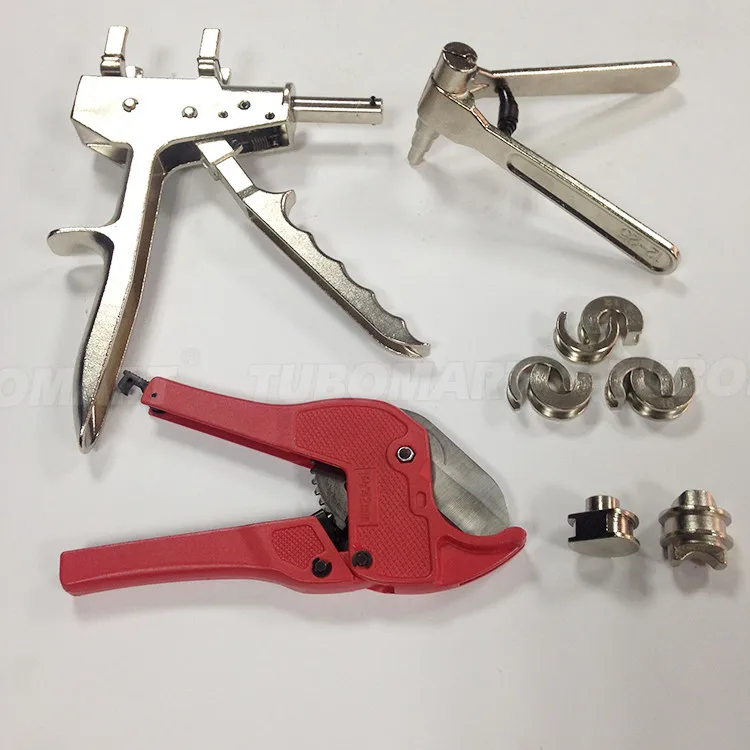 TUBOMART Plumbing installation tools cutter expander kits set for Pex pipe water heating system tool all size