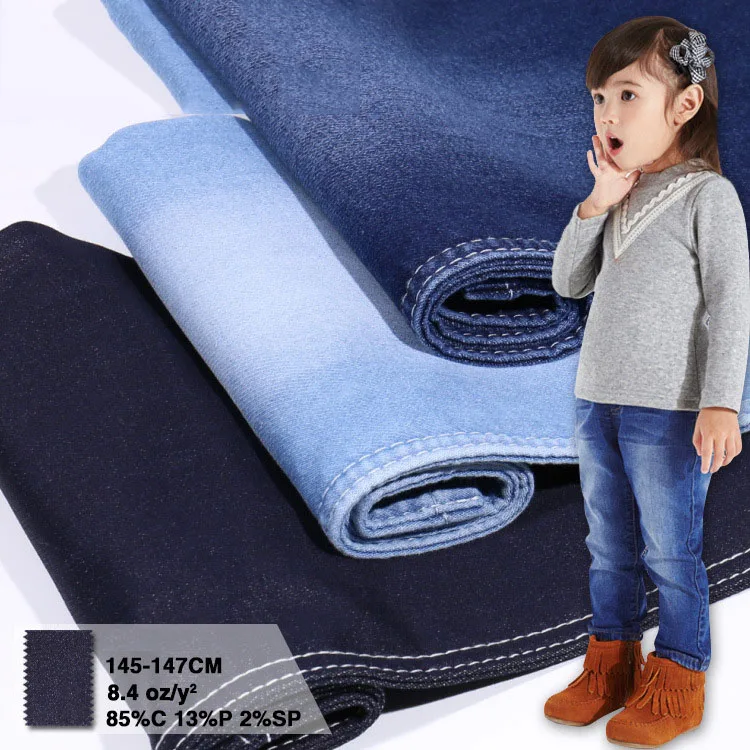 New Wholesale 10.8oz 100%Cotton indigo color rolls of Denim Fabric Good Stretch jeans fabric waterproof Spandex fabric for jeans