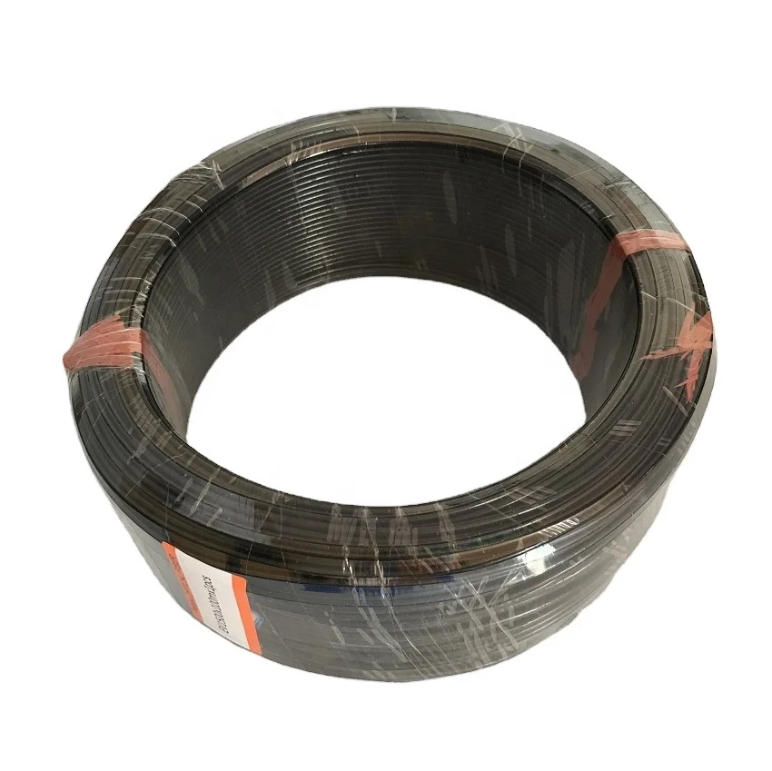 Diameter 1.0mm/2.2mm end glow fiber with black jacket for home ceiling decoration 500m/roll