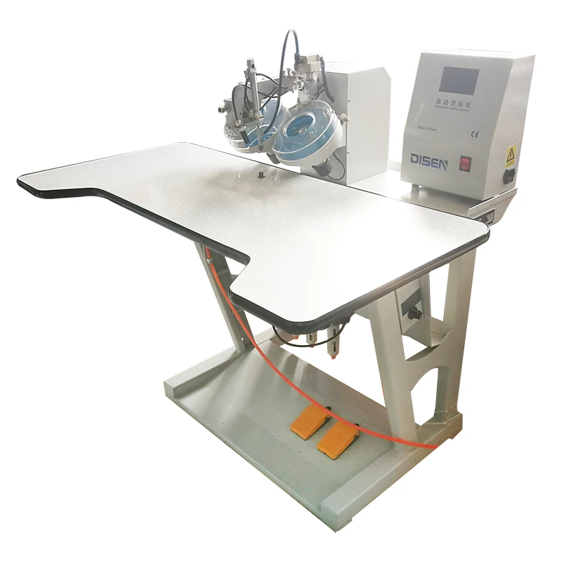 autofix injection molding heat press stoning double single disk rhinestone automatic machine for jewller price in surat