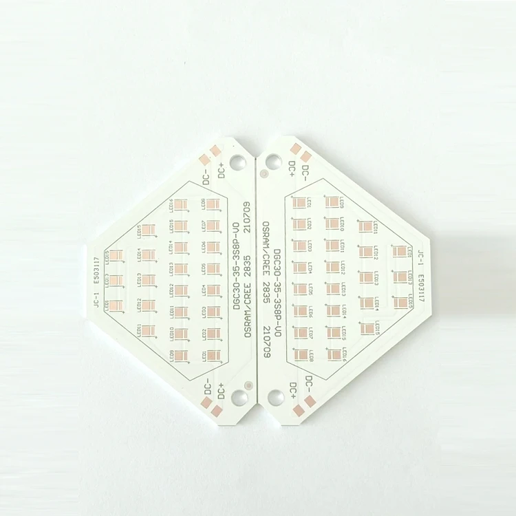 Factory Hot Sale Customized Color Printed High-Power LED Light Strip Flexible Board Aluminum PCB