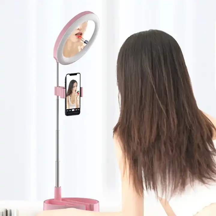 Foldable Desktop Photo Dedicated Beautiful Skin Multi-functional Makeup Mirror
