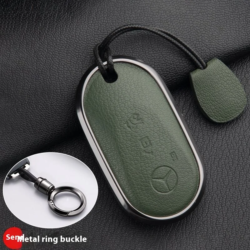 individualization leather key chains wholesale custom key chain Used for Mercedes Benz sublimation car key chain