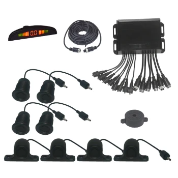 LR Авто тележка радиолокатор на заказ 2, 4 , 6, 8 зондов, ширина обнаружения напряжения 12V24V визуальный ЖК-экран