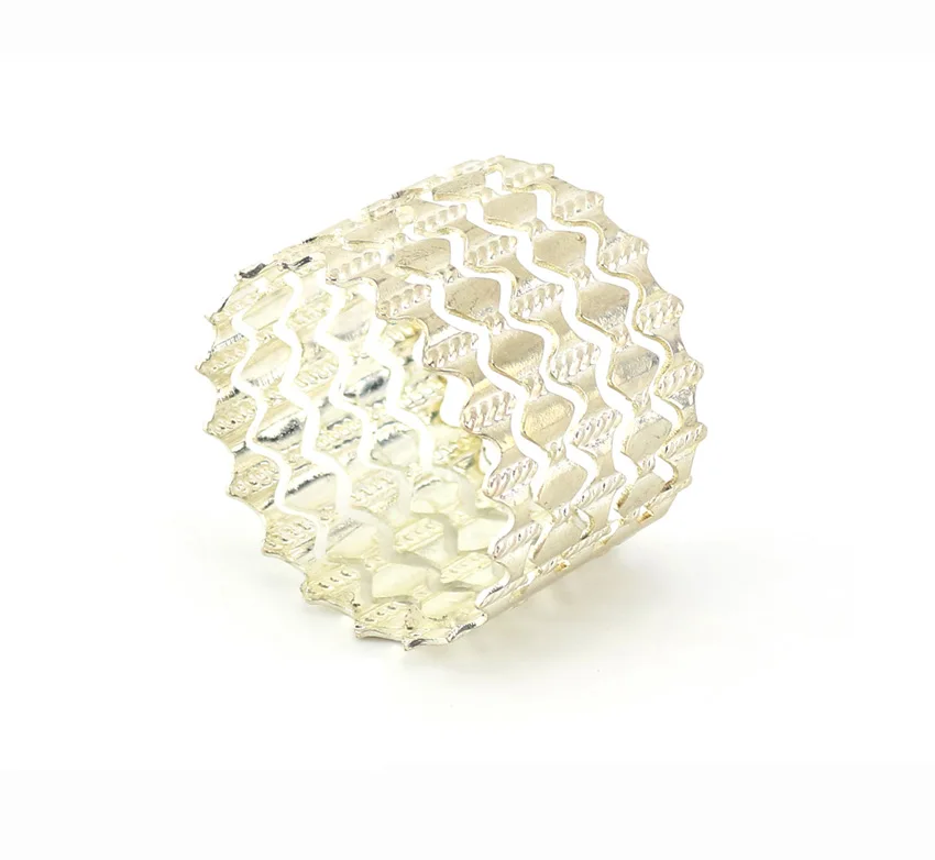 Customized Size Metal Napkin Ring Holder Table Decoration Napkin Ring For Hotel Dinning Party Wedding