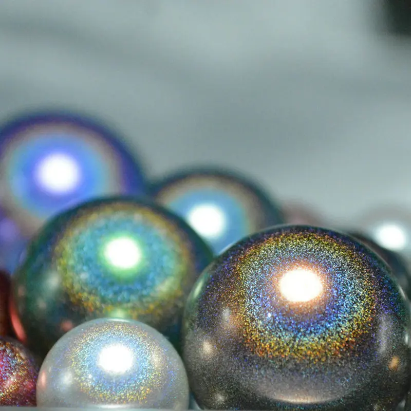 Wholesale 3D Illusion Miracle Beads Acrylic Material For Bracelet Necklace Jewelry Making