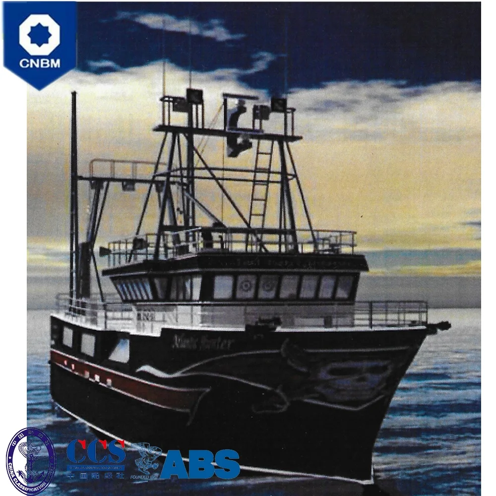 83 ft China Shipyard Fiberglass or Steel Hull Material Commercial Tuna Vessel Longline Fishing Boats for Sale with Prices