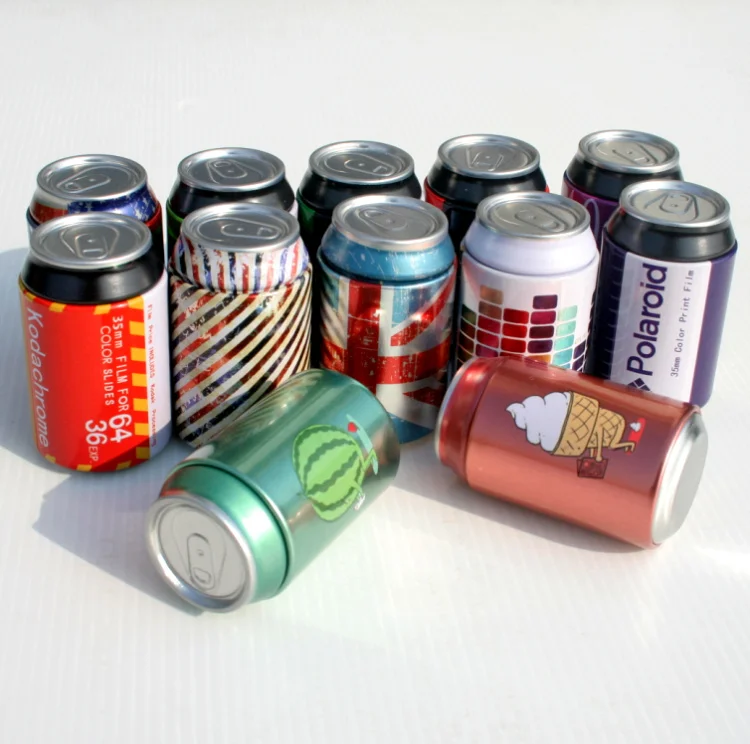 Custom cigarette box candle tins metal with metal cover