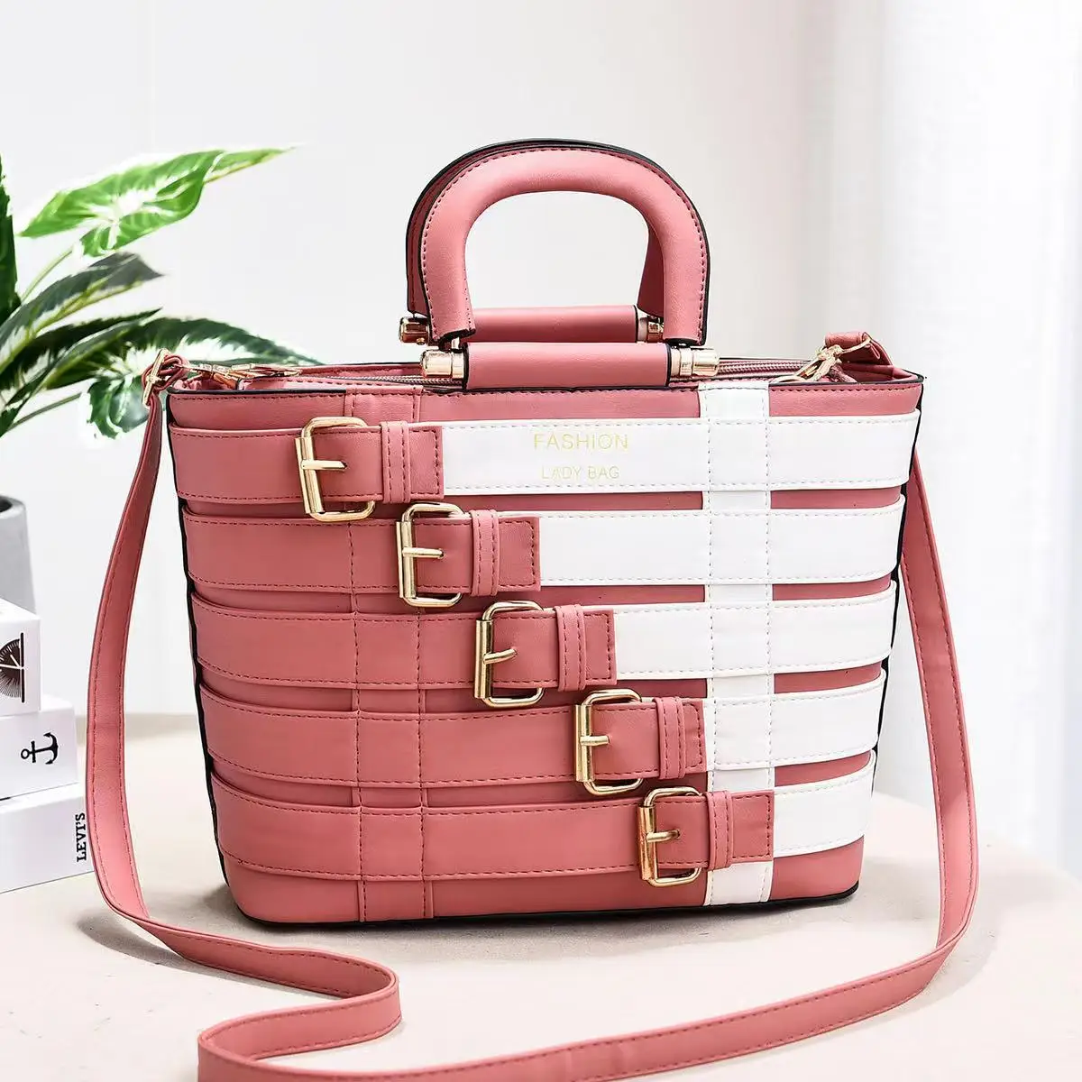 Fashion Lock Handbags Woman Bags Luxury All Seasons Pu Women Shoulder Bag Handbag 7 Colors Wholesale Designer Handbags