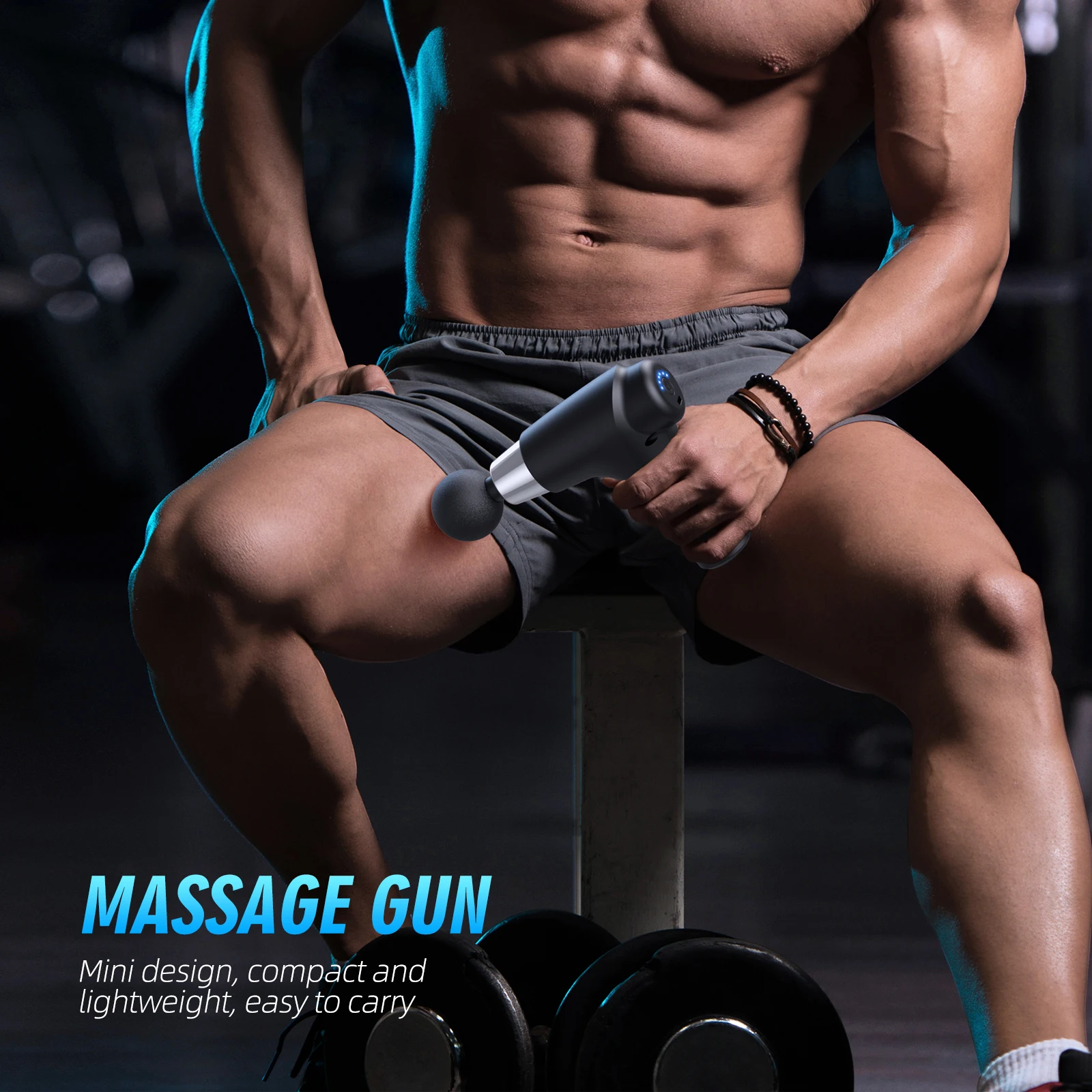 2024 Lightweight Portable Deep Tissue Massager Percussion Portable Deep Tissue Massager Percussion Muscle Body Mini Massage Gun