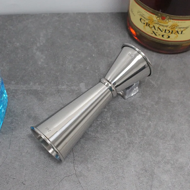 Wholesale Stainless Steel Mixing Jigger for Cocktail bar Use for Mixing Drink 30/60ml 1/2oz