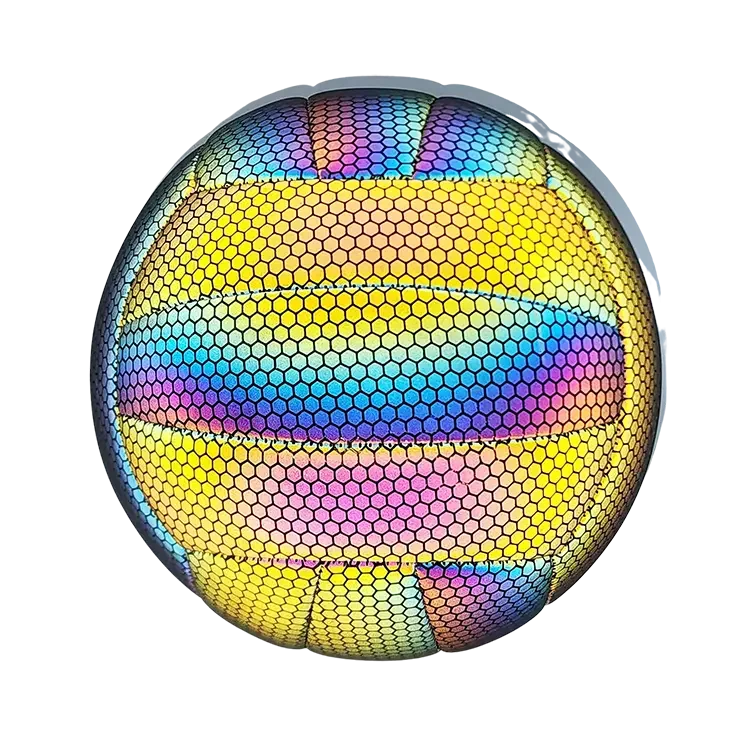 Custom-made high-end soft touch PU materials luminous volleyball, No. 5 Sports Training Ball, indoor and outdoor volleyball