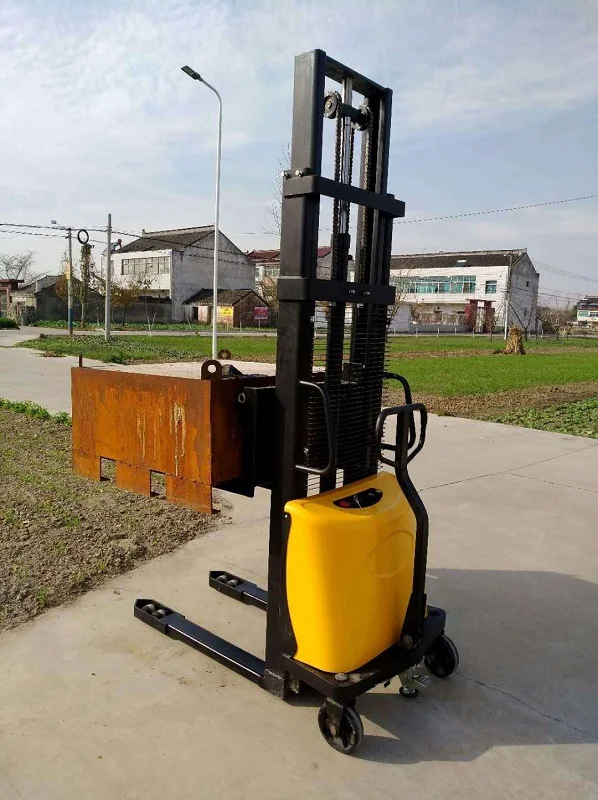 Customizable hydraulic electric stacker, 1 ton and 2 ton load capacity truck